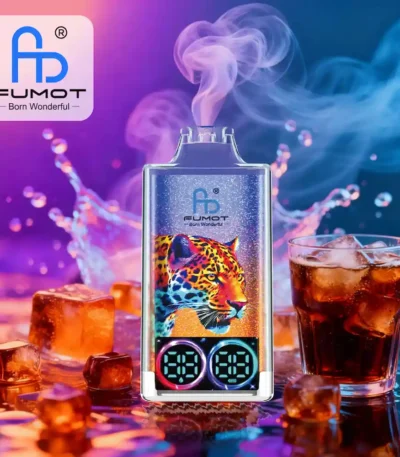 Fumot Leopard 40000 – podwójna grzałka Mesh Coil i wysoka wydajność 35ml | JednoPuff.pl