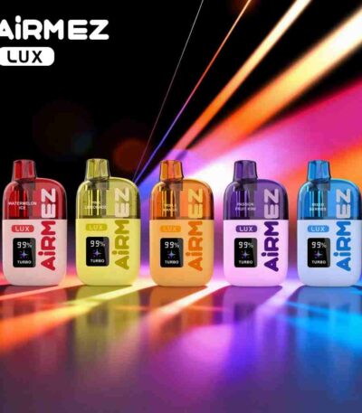 Airmez LUX 60000 – e-papieros z przezroczystym podglądem poziomu liquidu | JednoPuff.pl