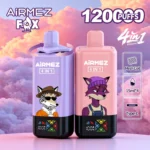 Airmez Fox 4w1 120000 – innowacyjny system 4-smakowy o pojemności 60ml | JednoPuff.pl