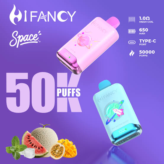 Hifancy Space 50000 – zaawansowany e-papieros z czytelnym wskaźnikiem Smart LED | JednoPuff.pl