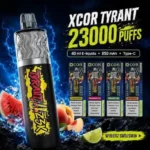 XCOR Tyrant 23000 – ergonomiczna jednorazówka z efektownym podświetleniem | JednoPuff.pl